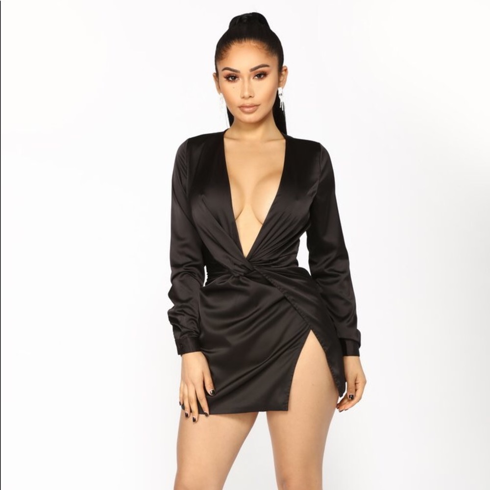 Fashionnova Sugar Free Dress - Black
